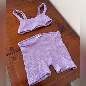 Aplomb Short Two-Piece in Aster by YouSwim